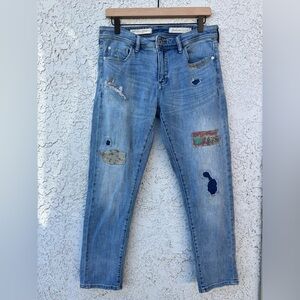 Pilcro and the letterpress by Anthropology “Slim Boyfriend” Jeans  Size 28